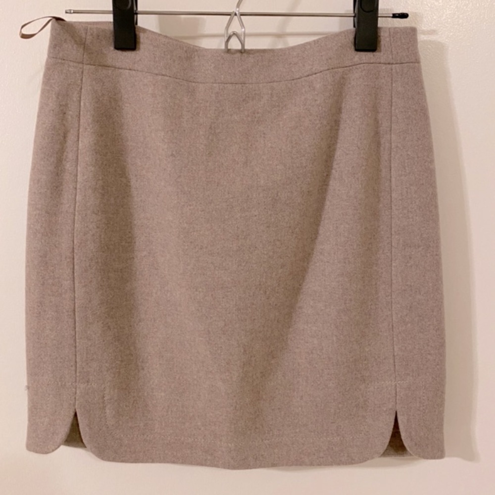 Jcrew wool Mini Skirt